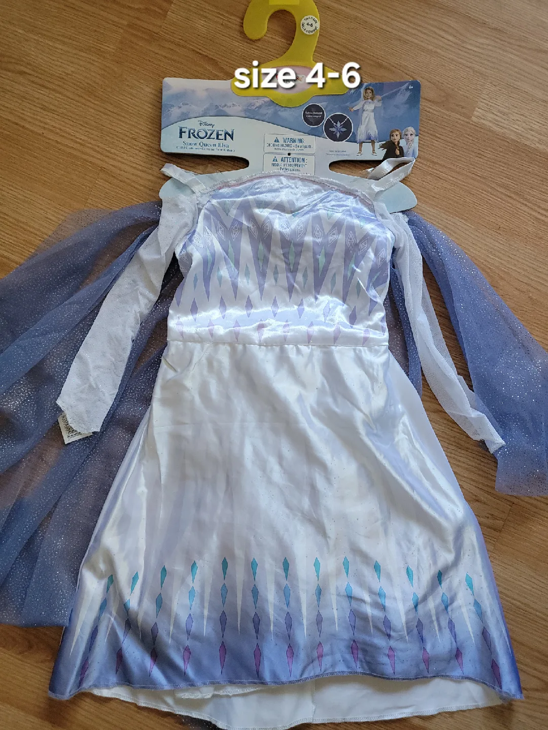 Disney Frozen Elsa Dress - Size 4-6 thumbnail