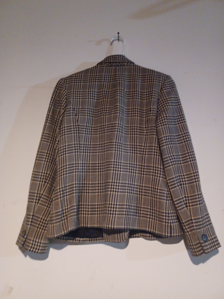 Charter Club Petites Plaid Blazer - Size 4 - photo 2