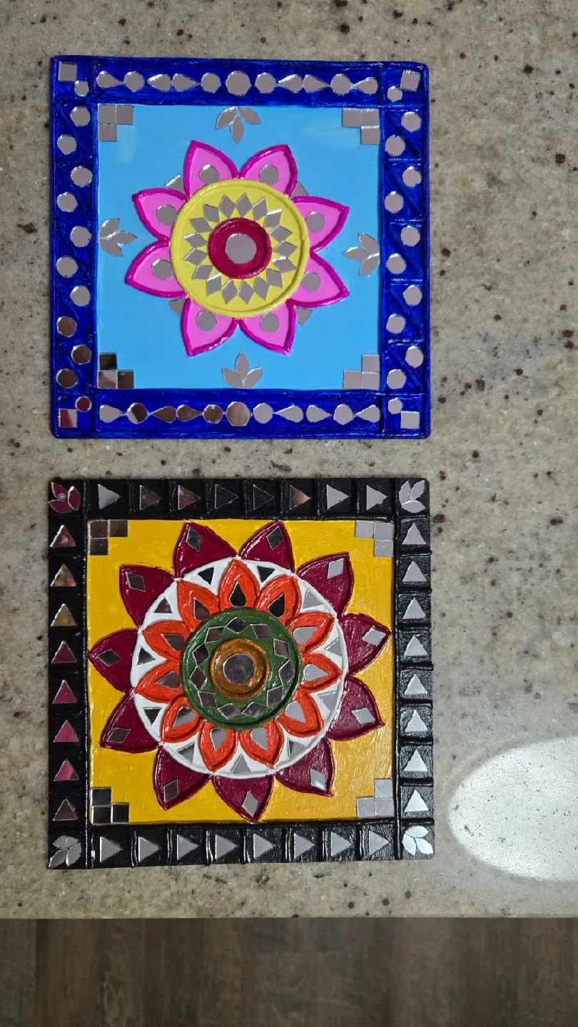 Handmade Decorative Wall Art - Set of 2