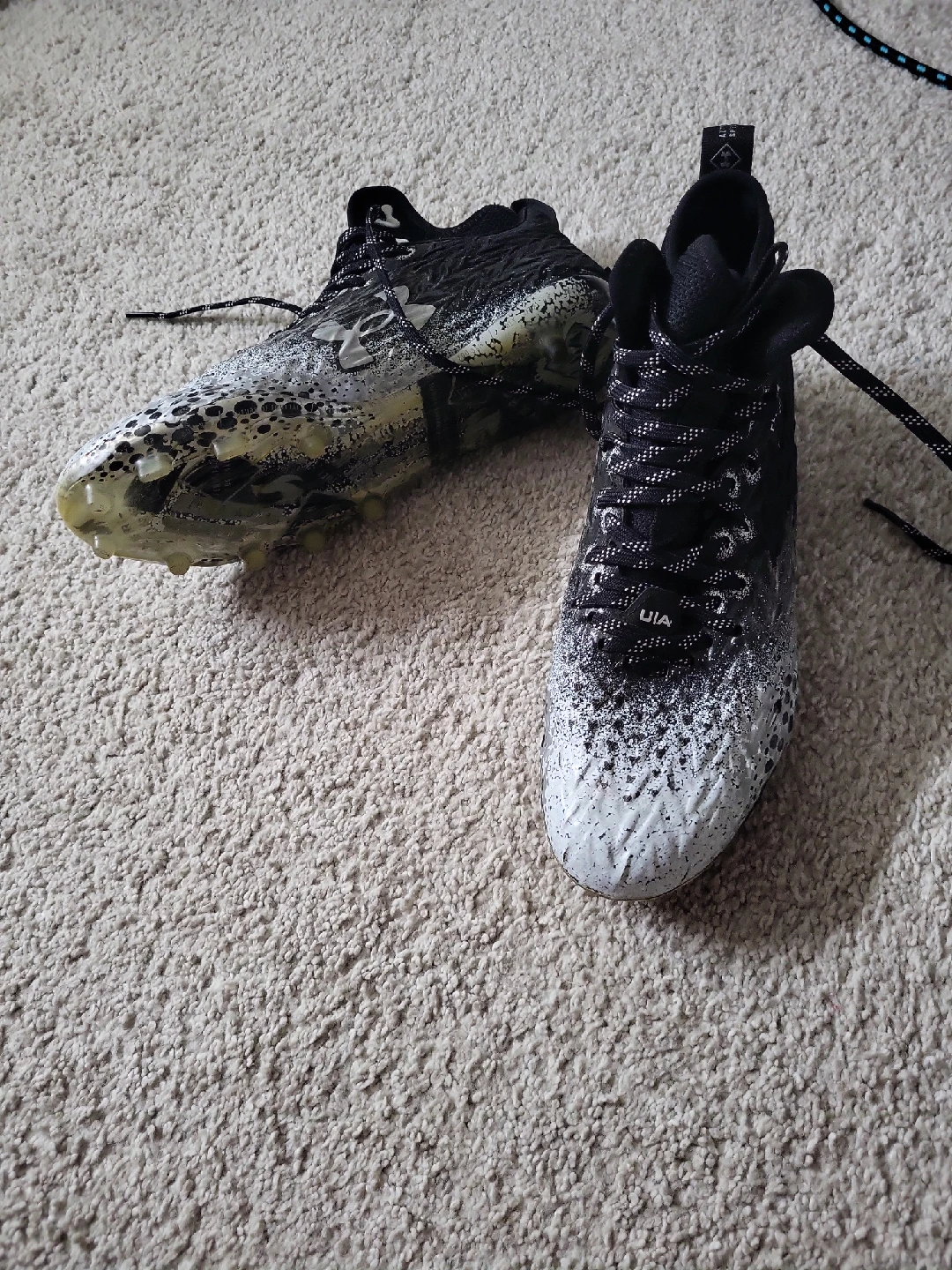 Under Armour Football Cleats - Size 9.5