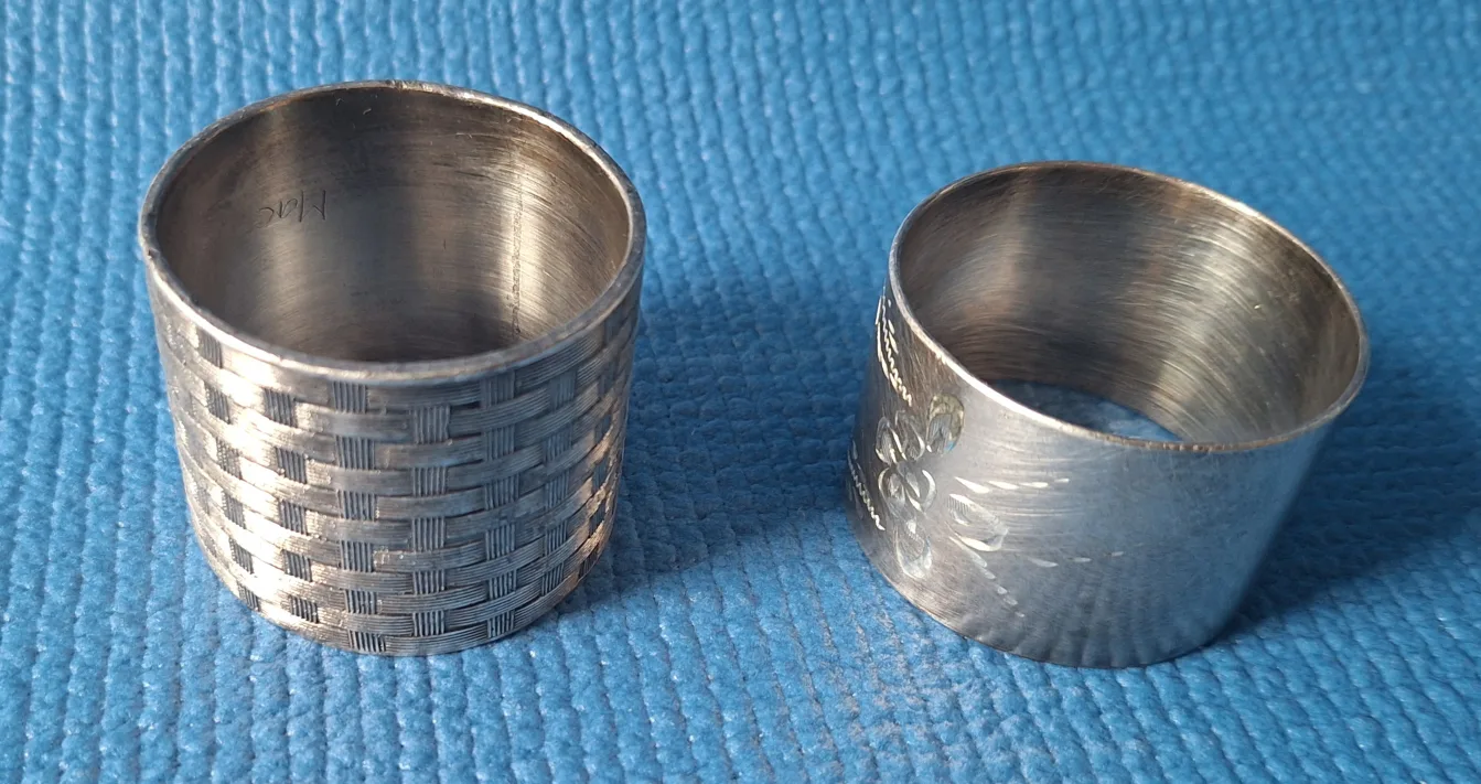 Vintage Silver Napkin Rings image indicator(2)