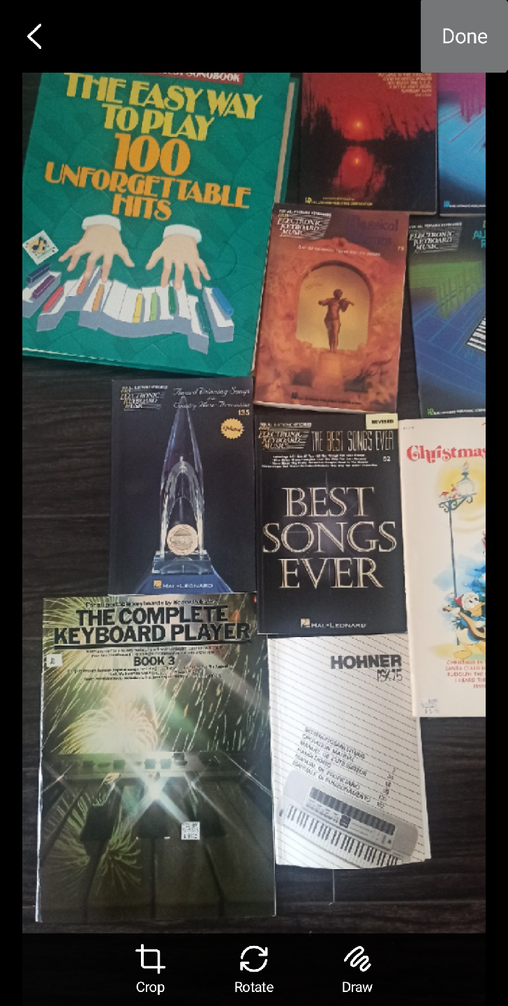 Lot of Keyboard & Piano Music Books. Each $5 - photo 3