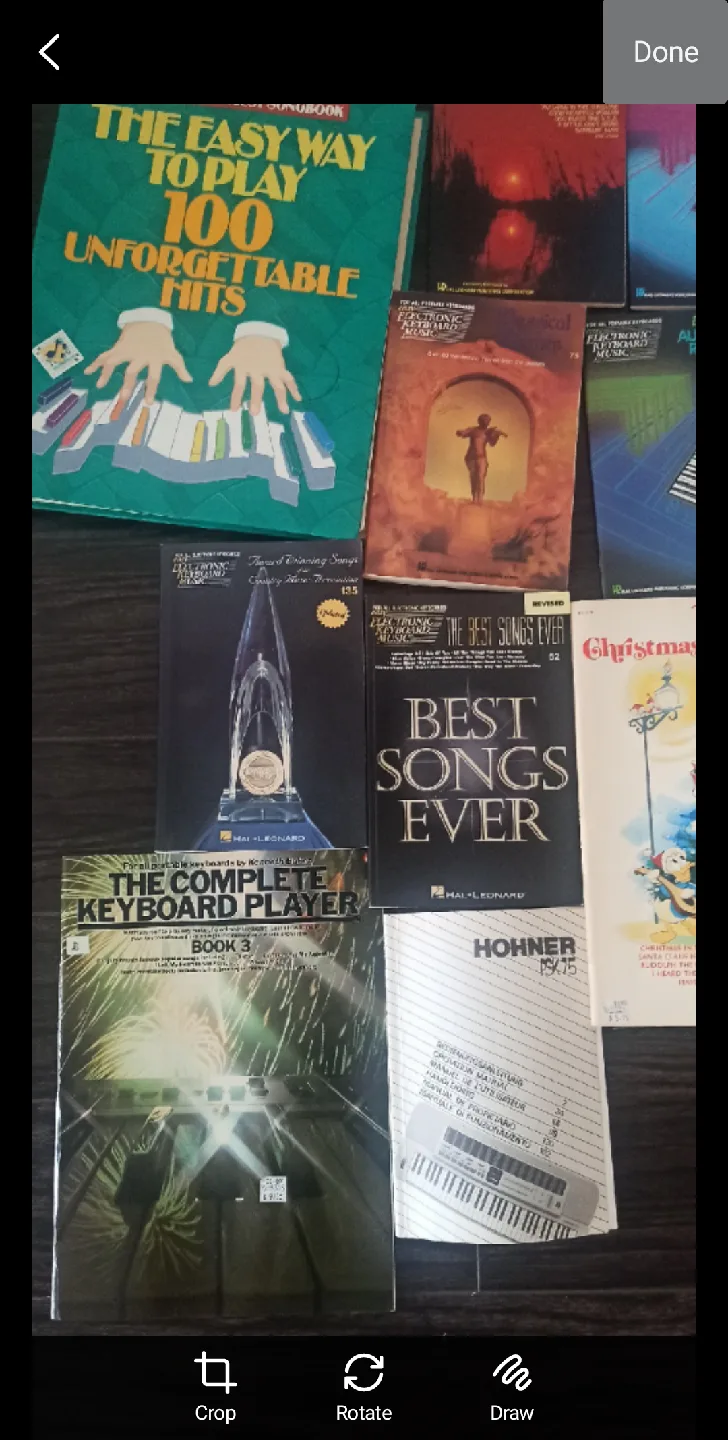 Lot of Keyboard & Piano Music Books. Each $5 image indicator(3)