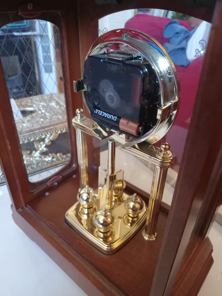 Bulova Mantel Clock with Westminster Chimes image indicator(8)