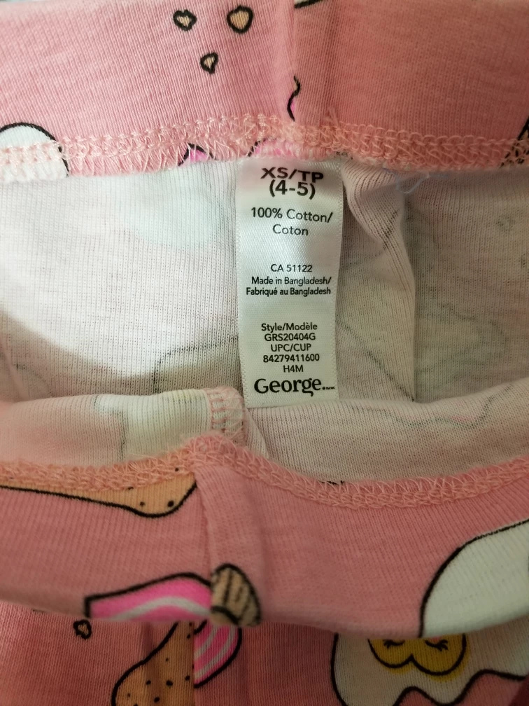 George Breakfast Pajama Set - Size XS (4-5) - photo 4