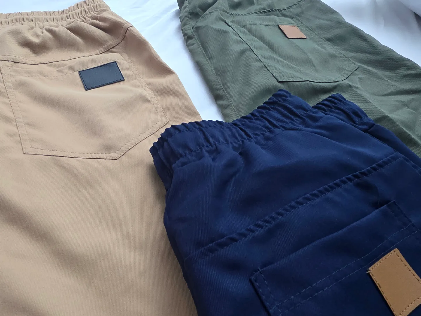 PLEPAN Men's Joggers - Navy, Khaki, Army Green image indicator(2)