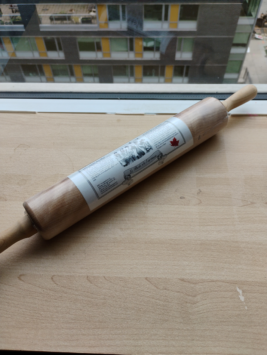 Wooden Rolling Pin - brand new in original package