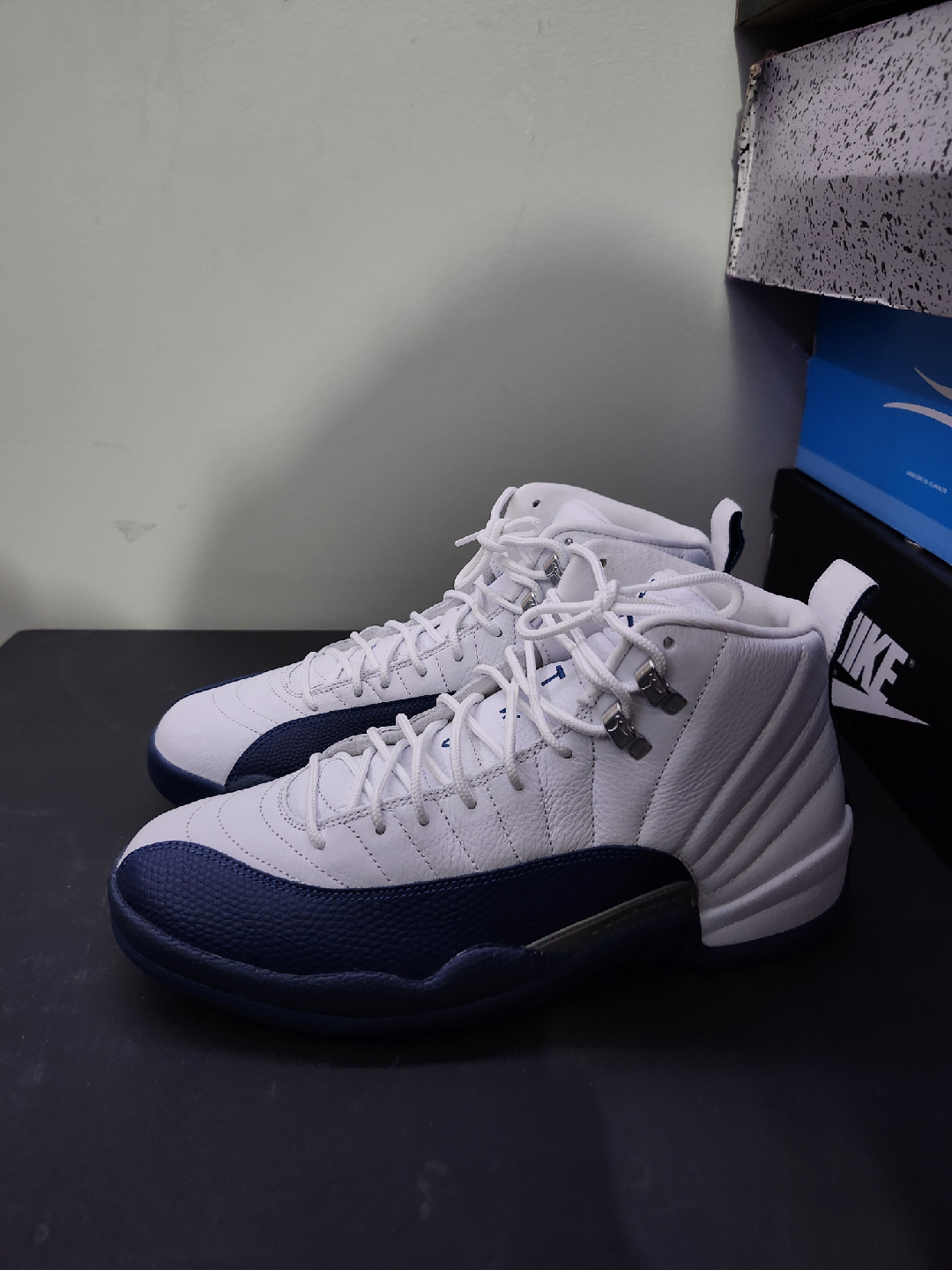 Air Jordan 12 Retro 'Dark Marina Blue' Shoes - photo 4