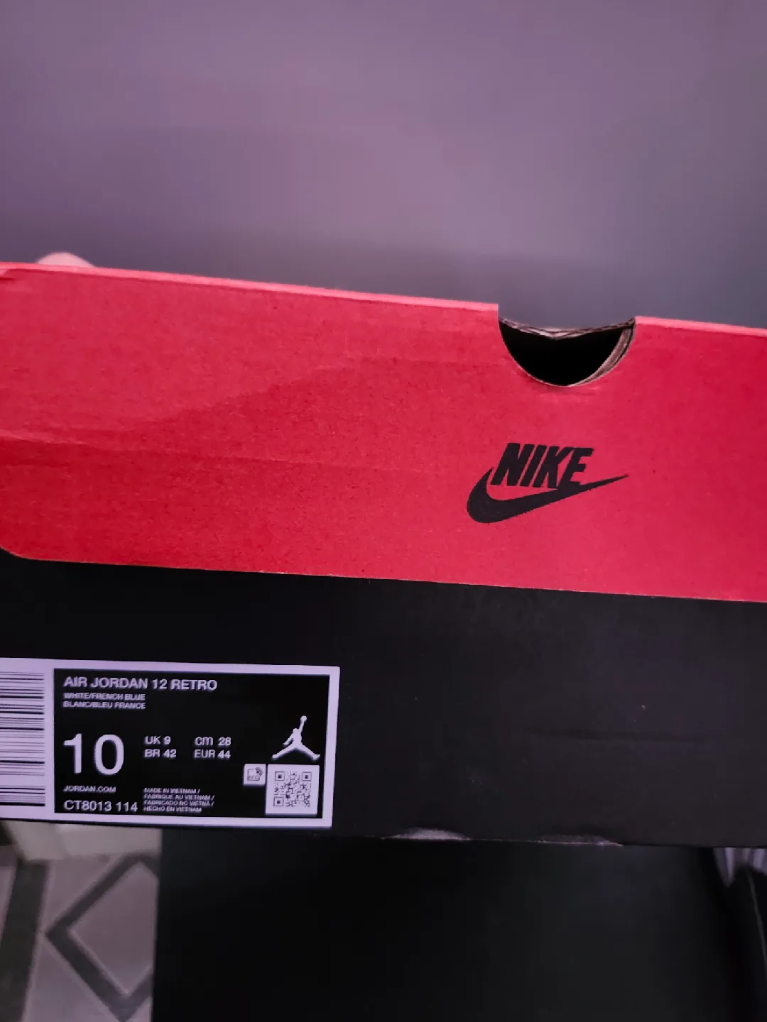 Air Jordan 12 Retro 'Dark Marina Blue' Shoes image indicator(7)