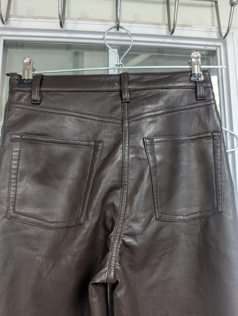Wilfred Vegan Leather Pants - Size 00 image indicator(3)