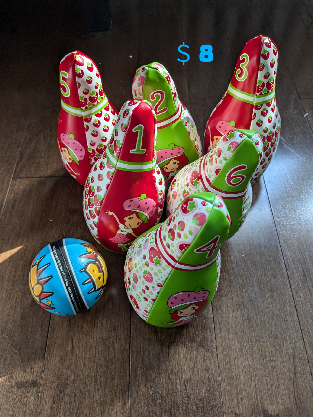 Strawberry Shortcake Bowling Set - Kids Toy