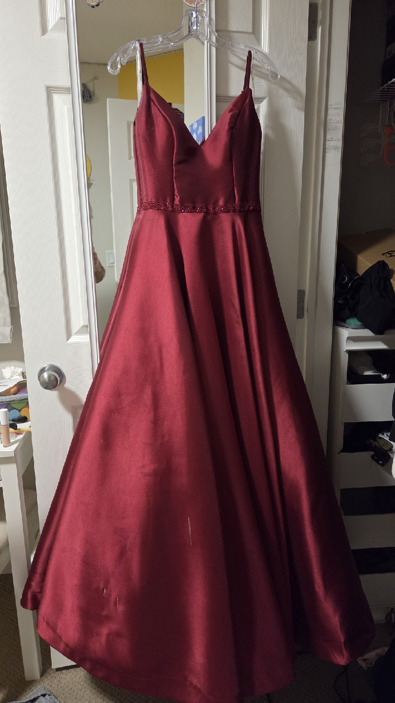 Burgundy Prom Dress
