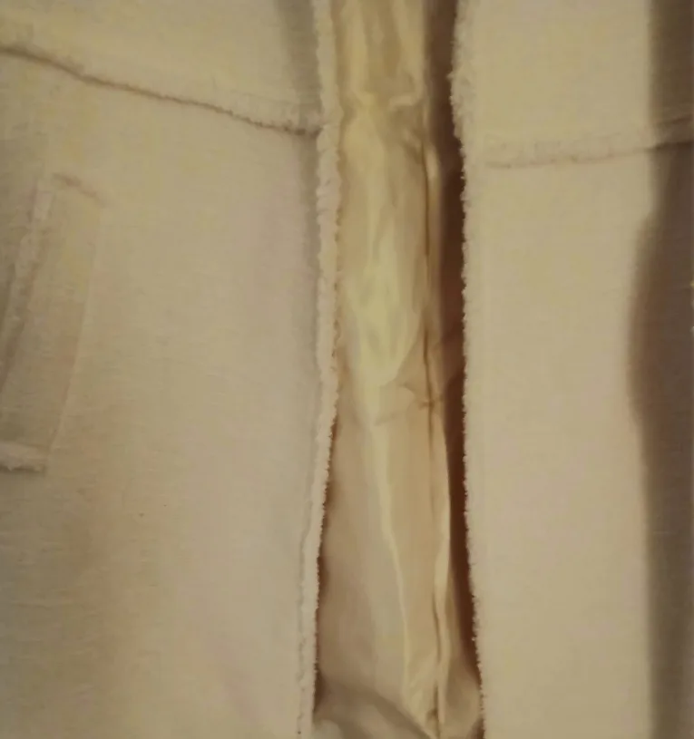 Zara Woman Pink Tweed Jacket - Size XL image indicator(4)