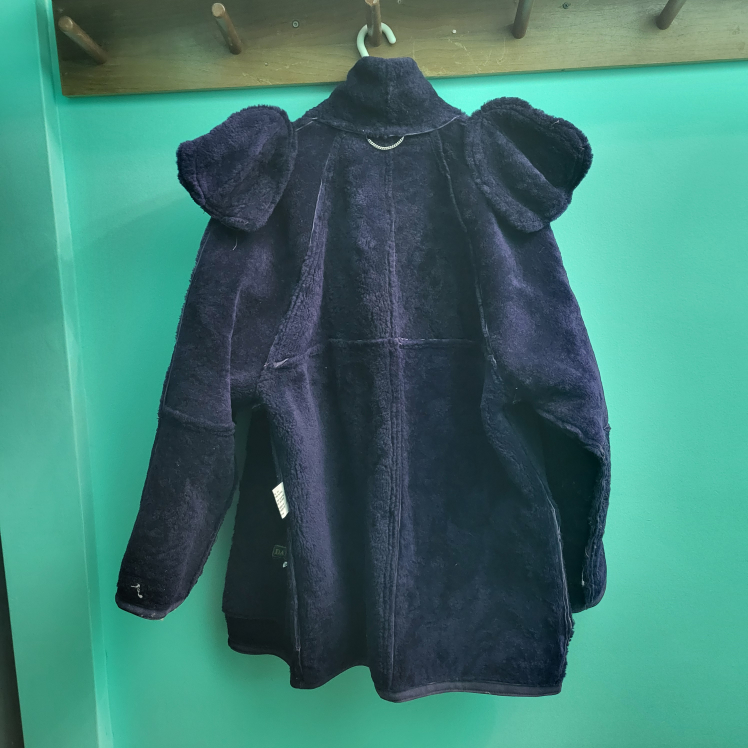 DANIER Woman Shearling Coat - Size S - photo 4