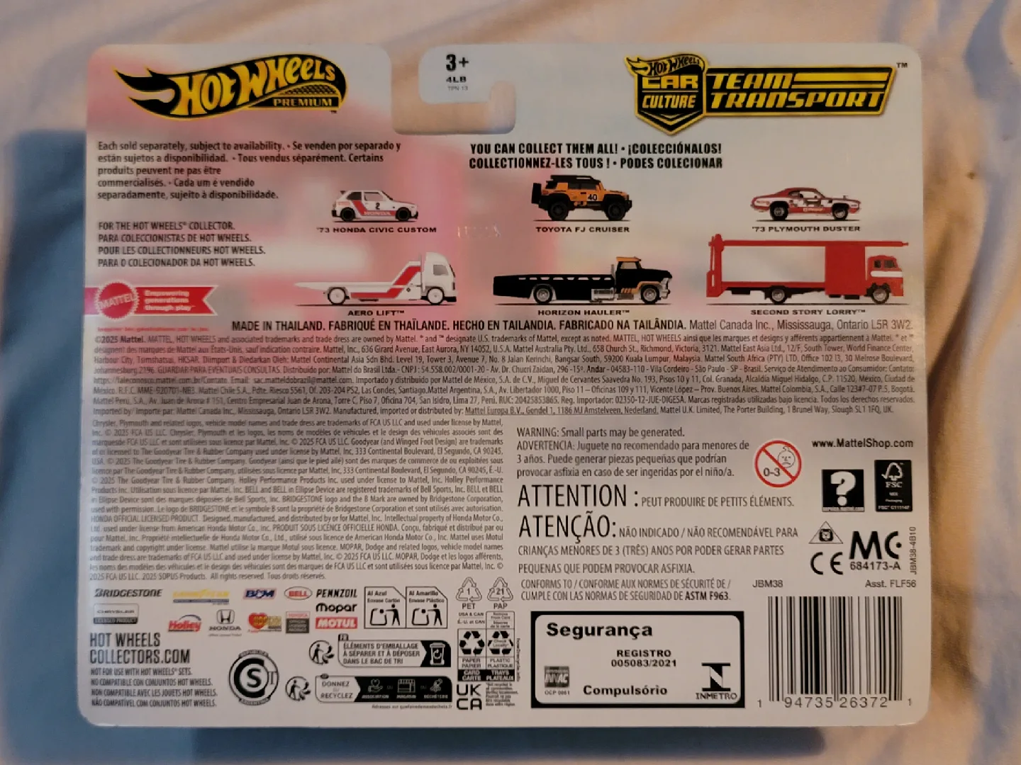 Hot Wheels '73 Plymouth Duster Second Story Lorry image indicator(3)