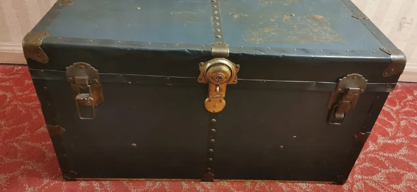 Vintage steamer trunk image indicator(7)