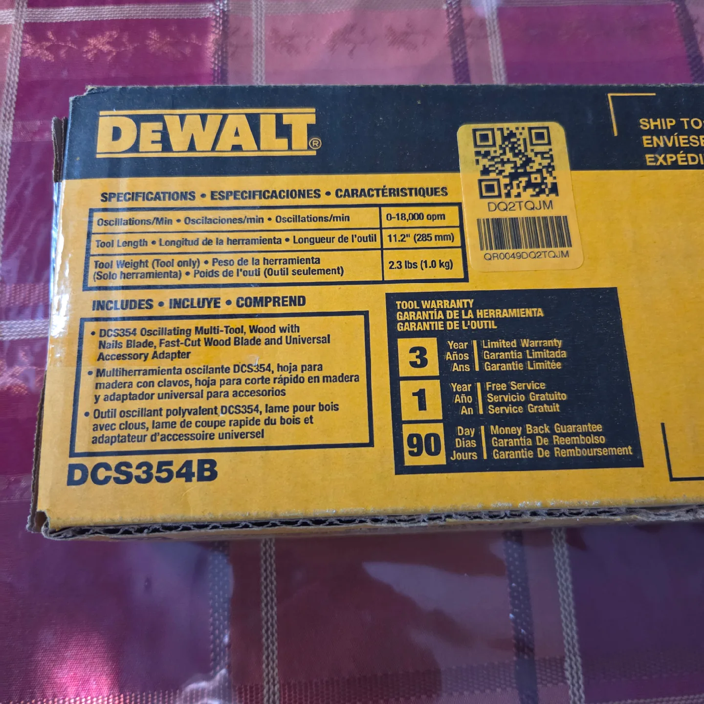 DeWalt Atomic 20V Oscillating Multi-Tool Kit (New) image indicator(2)