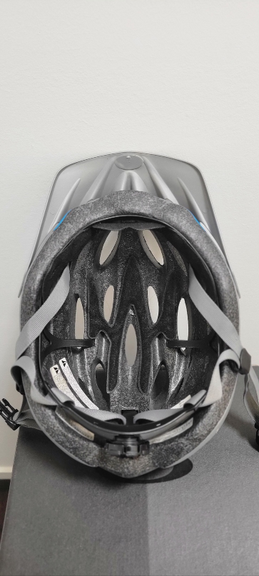 Bell Bike Helmet - Silver & Blue - photo 4