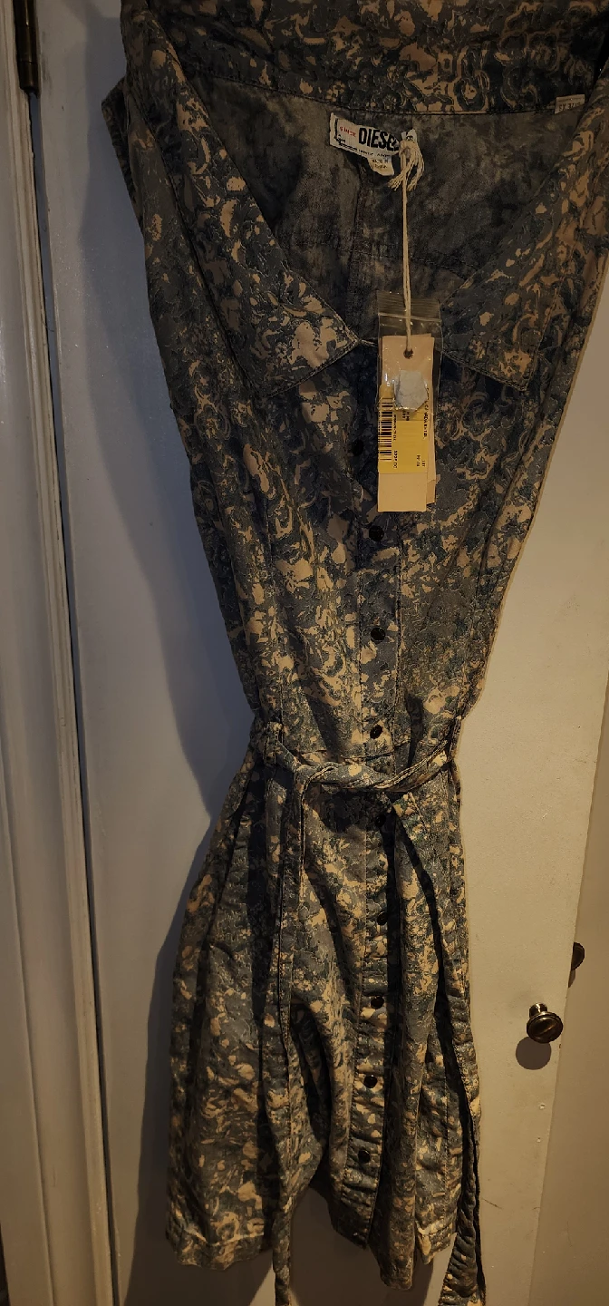 Diesel New Dress with Belt