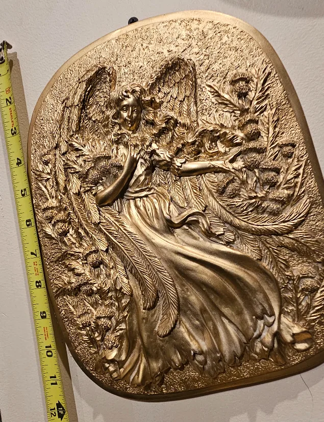 Angel Wall Art - Gold Colour image indicator(2)