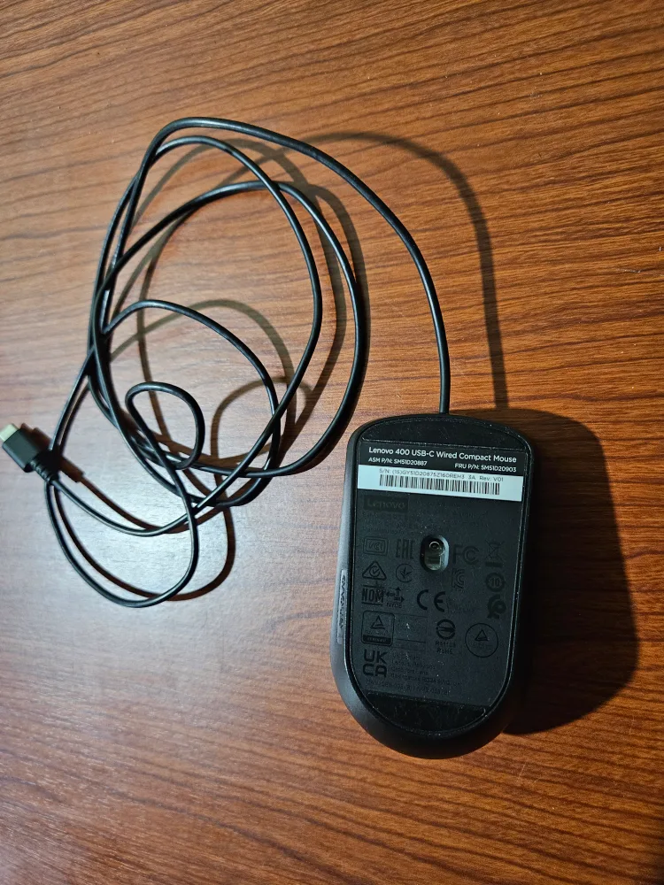 Lenovo 400 USB-C Wired Compact Mouse thumbnail
