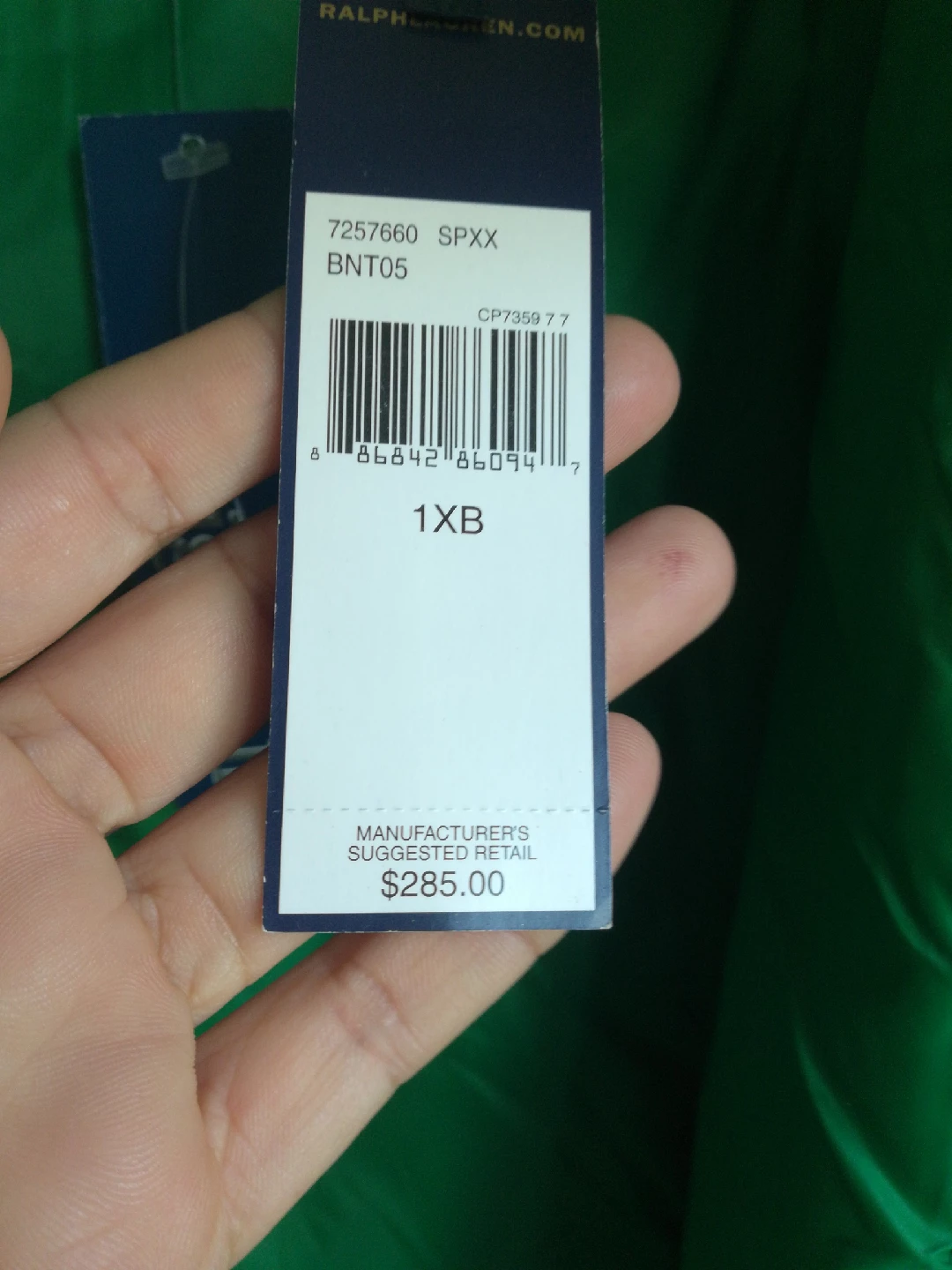 Ralph Lauren Green Big & Tall Jacket - photo 3