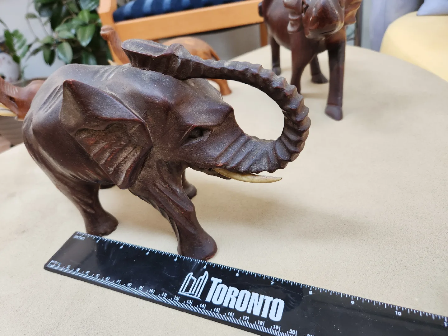 Hand Carved Wood Animal Figurines image indicator(5)