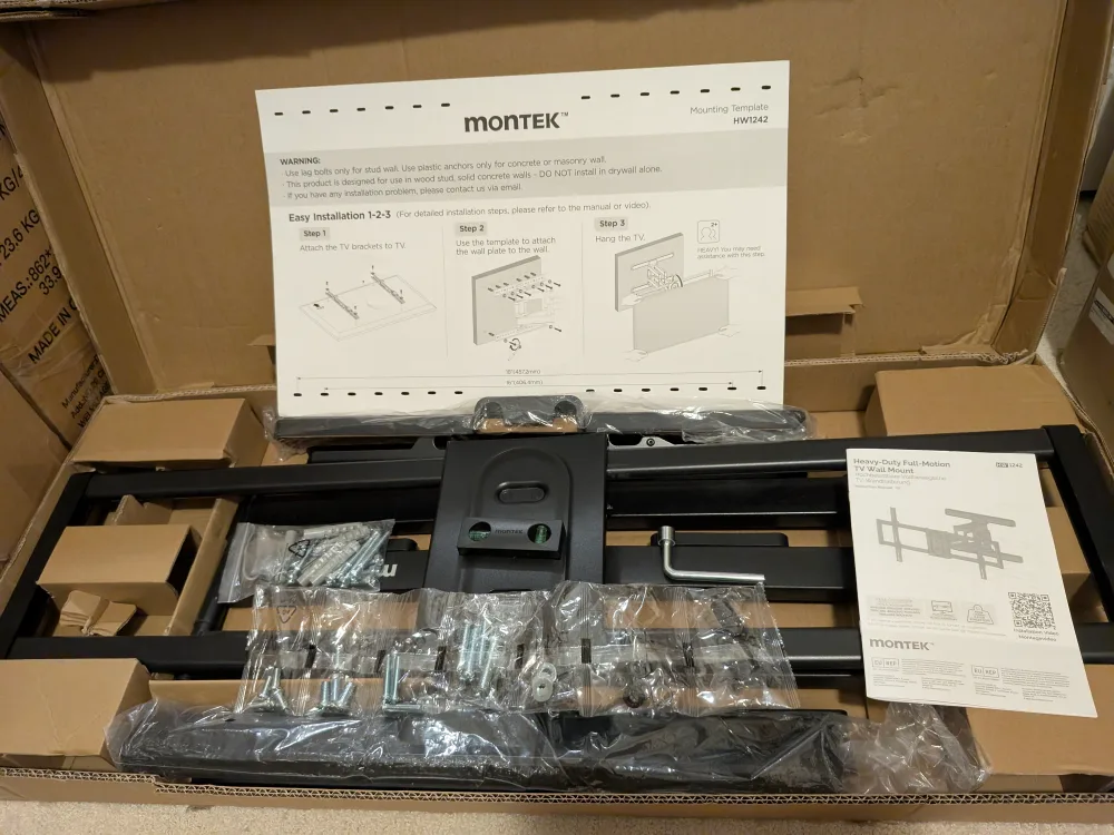 monTEK Full Motion TV Wall Mount 43-95 inch image indicator(8)