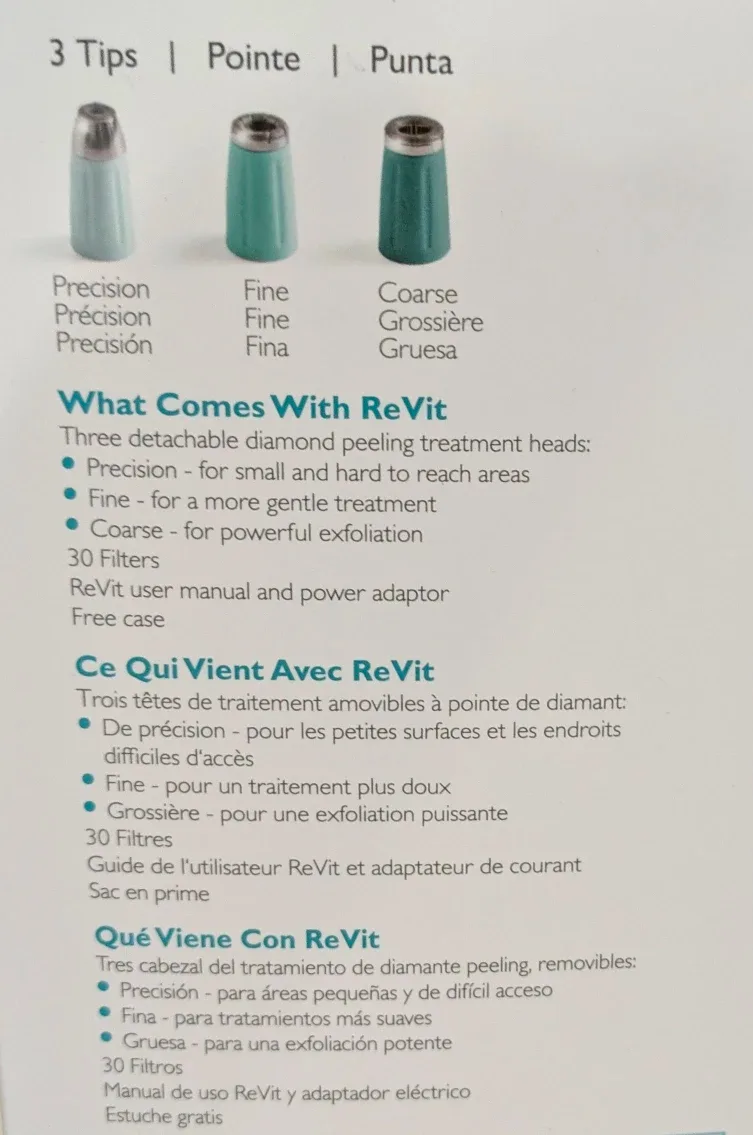 Brand New Silk'n ReVit Microdermabrasion System image indicator(2)