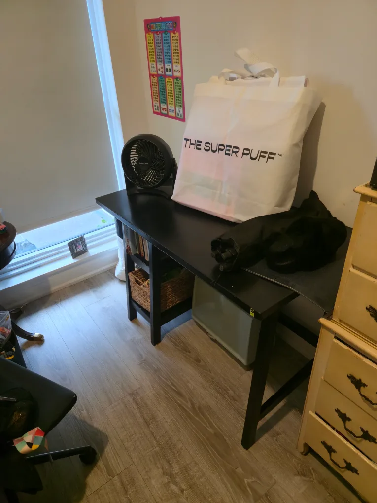 Black Table with Basket ##freecycle 🥕 image indicator(2)