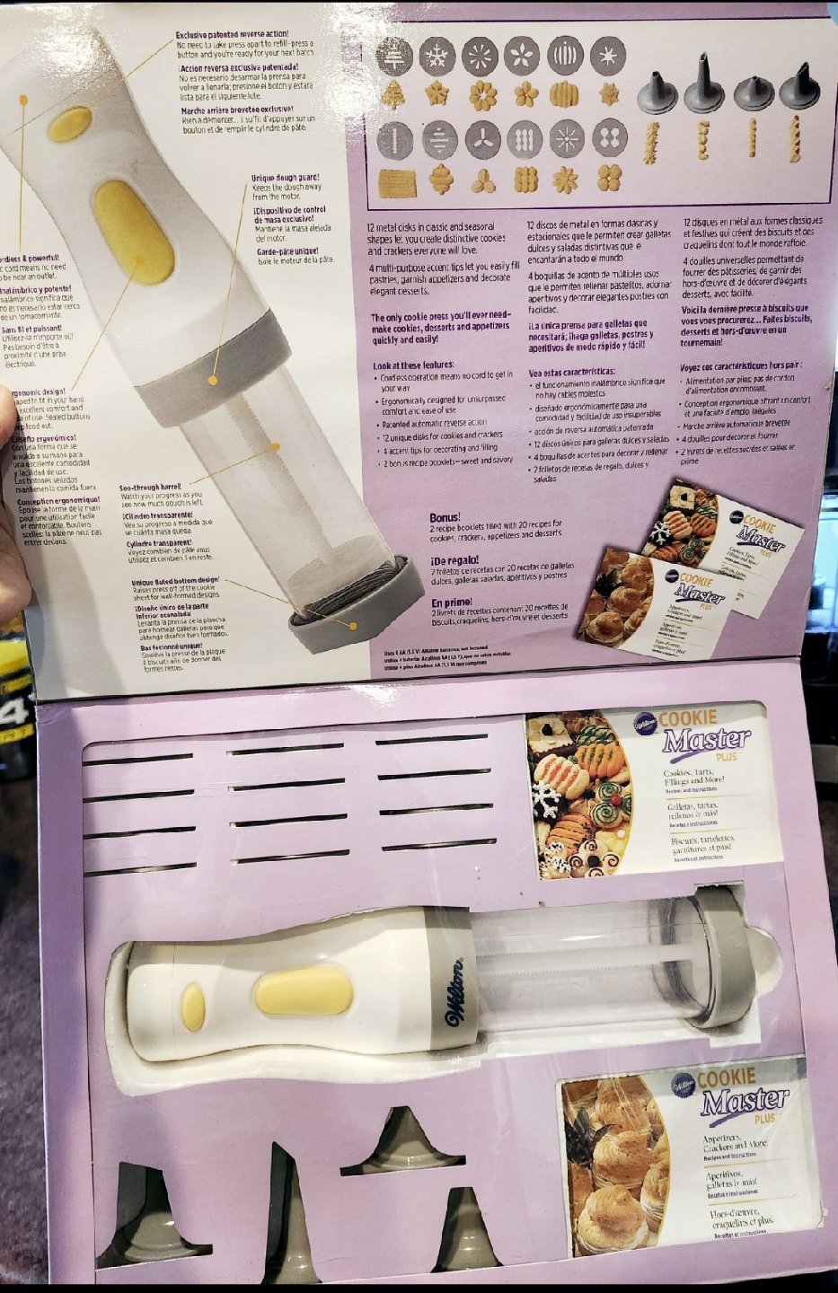 Wilton Cookie Master Plus cordless cookie press. - photo 2