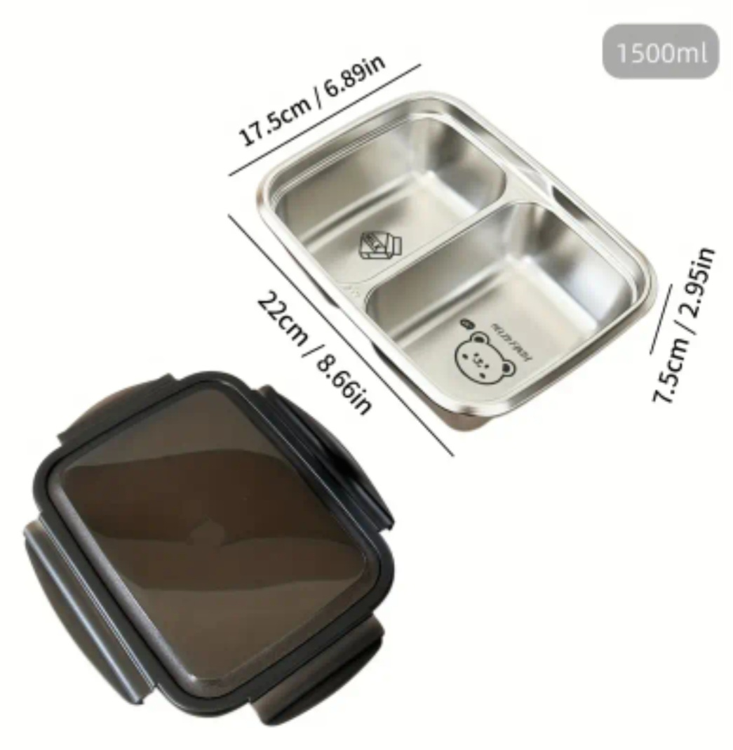 Cute Kids 304 Stainless Lunch Box (2 sets) - photo 4