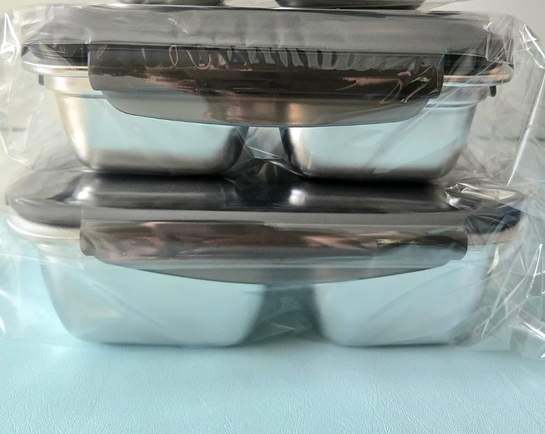 Cute Kids 304 Stainless Lunch Box (2 sets) image indicator(5)