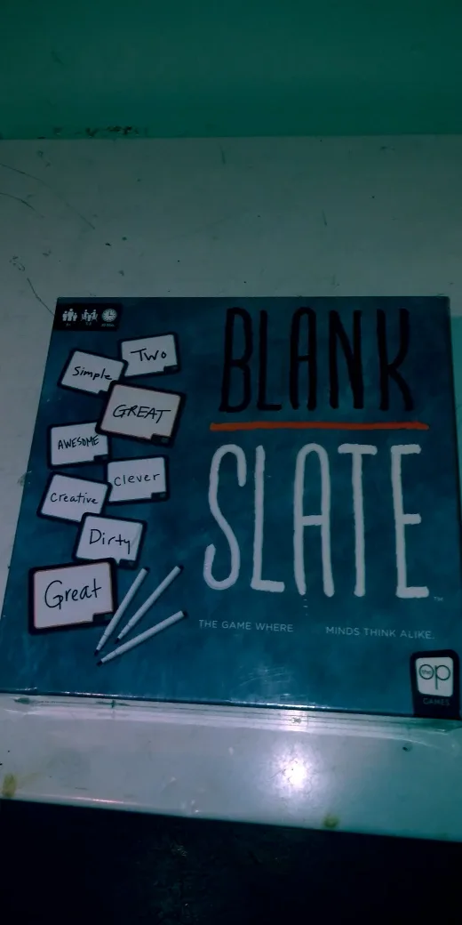 Blank Slate Board Game