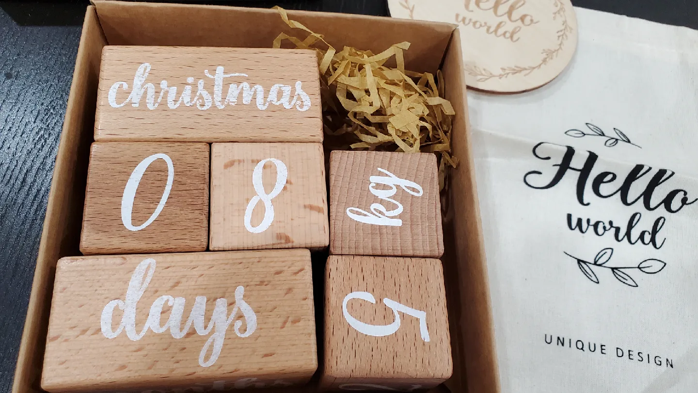 Baby Milestone Blocks - Photo Prop image indicator(9)