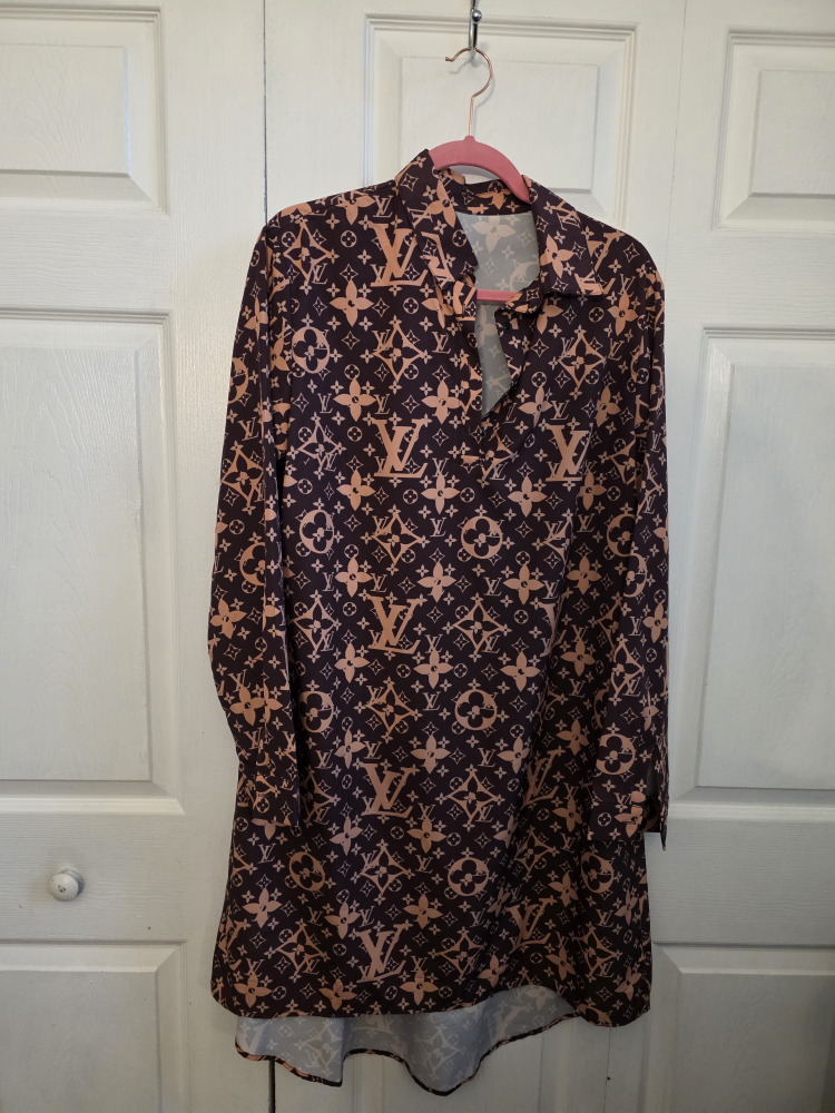 Louis Vuitton Inspired Dress