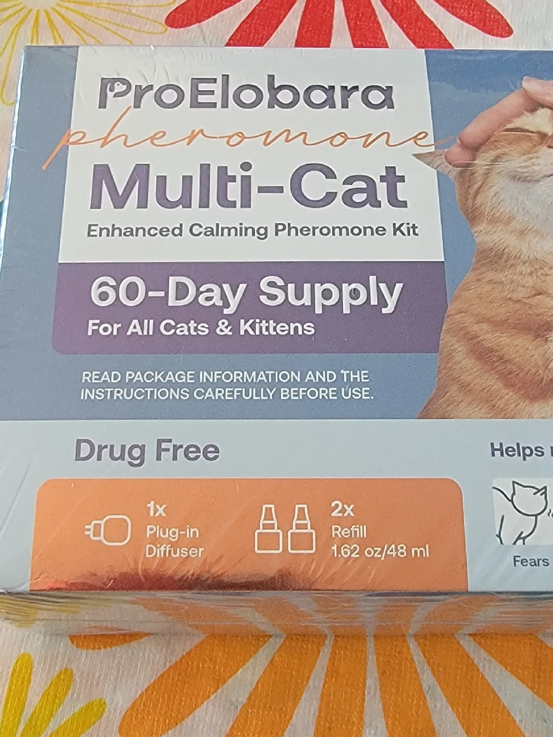 🧡New - ProElolbara Multi-Cat Calming Pheromone Kit image indicator(3)