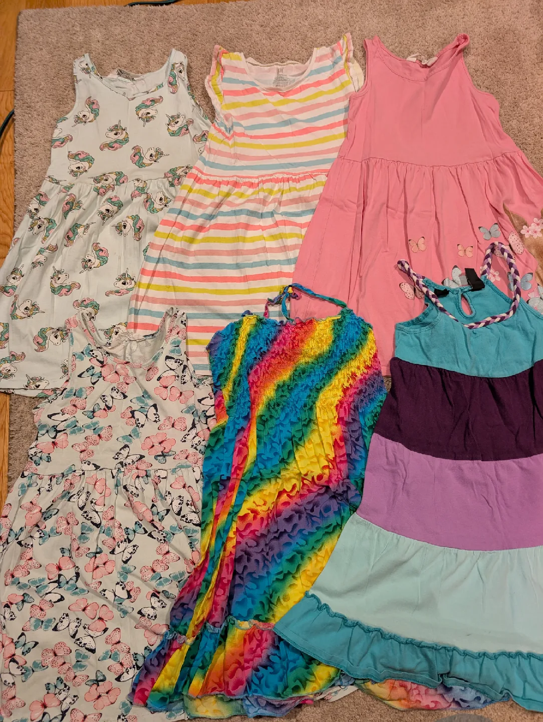Girls size 7 / 8 Clothing Lot image indicator(3)