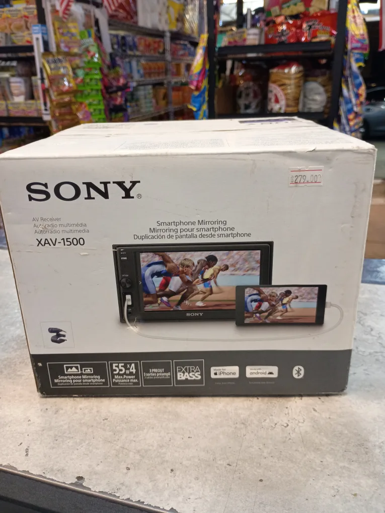 Sony XAV-1500 AV Receiver - Smartphone Mirroring thumbnail