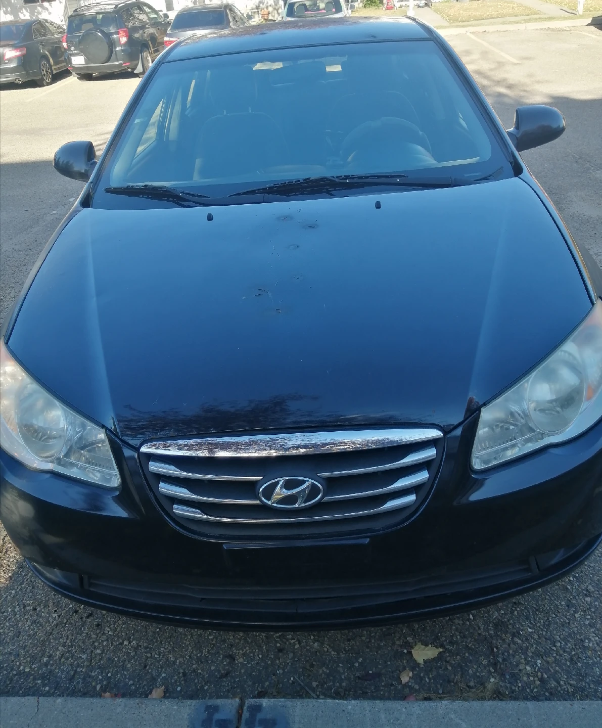 Hyundai Elantra - Black Sedan