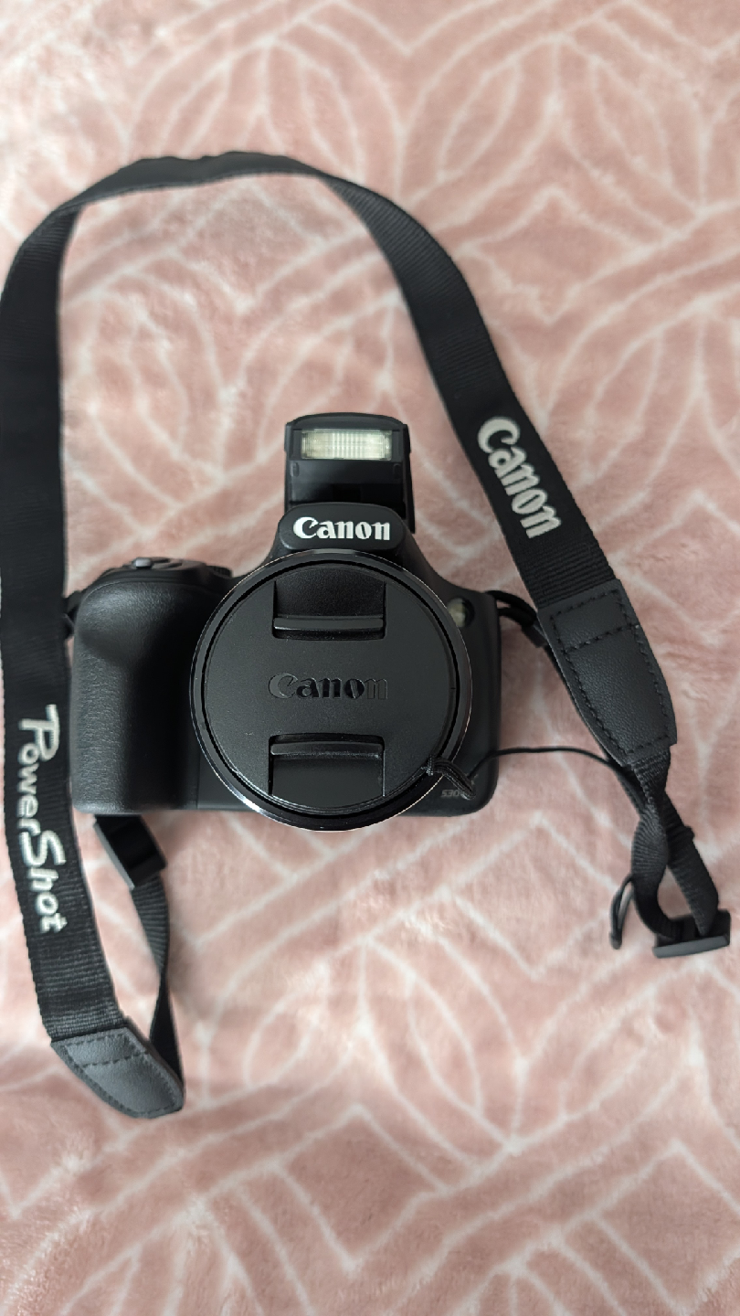 Canon PowerShot SX530 HS Digital Camera - Black