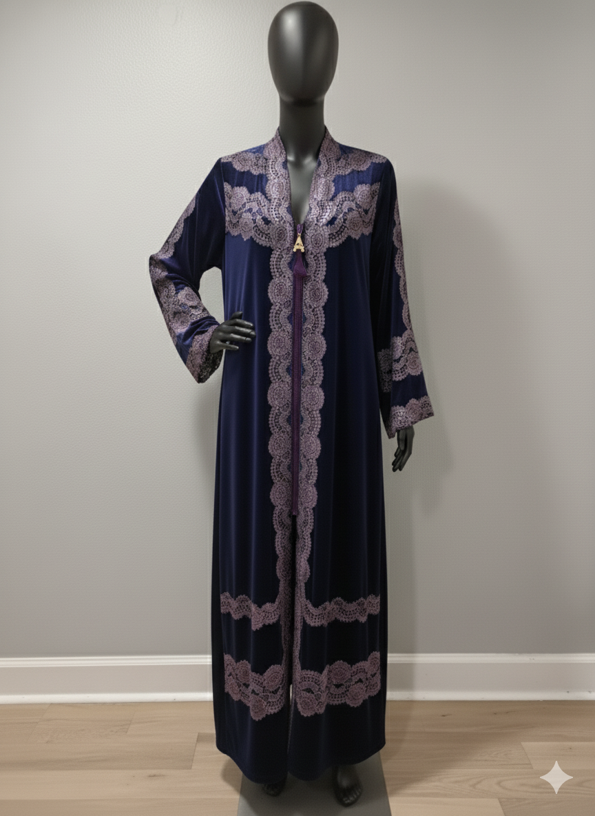 Velvet dress- Gulf style - photo 4