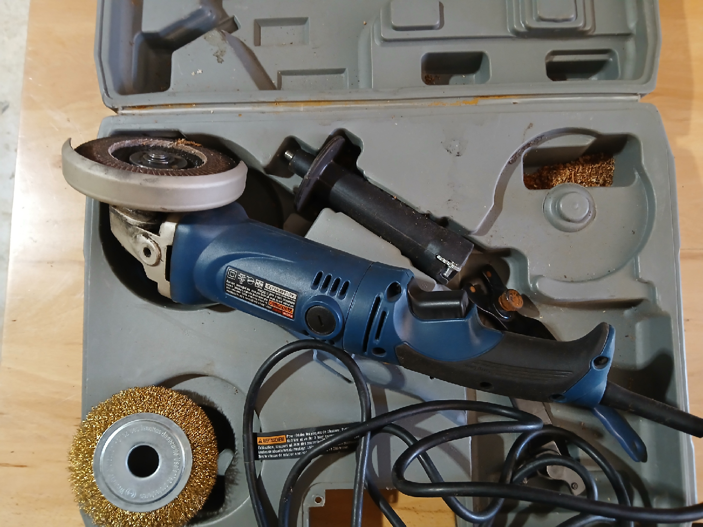 Ryobi Angle Grinder w/ Case - photo 3