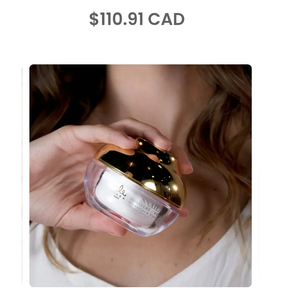 Tiara Gold Premium Snail Moisture Cream image indicator(3)