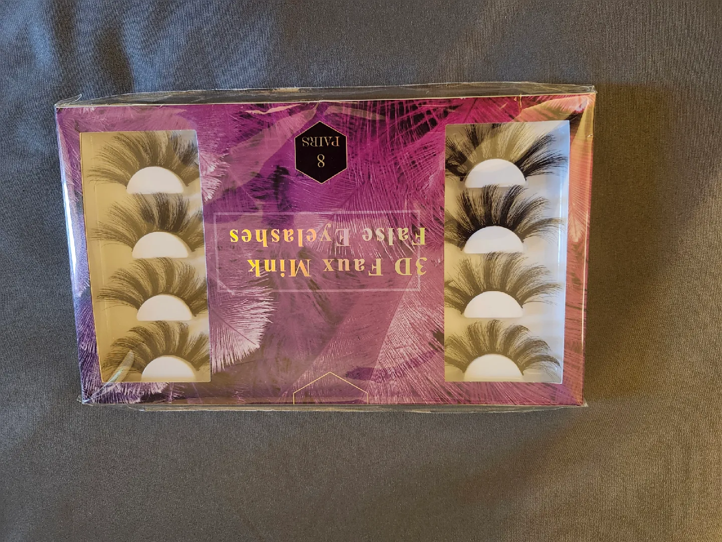 New 3D Faux Mink False Eyelashes - 8 Pairs 🧡