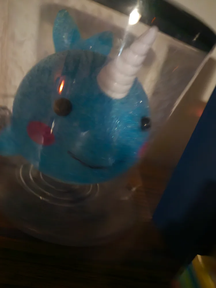 Narwhal Night Light in Display Case image indicator(3)