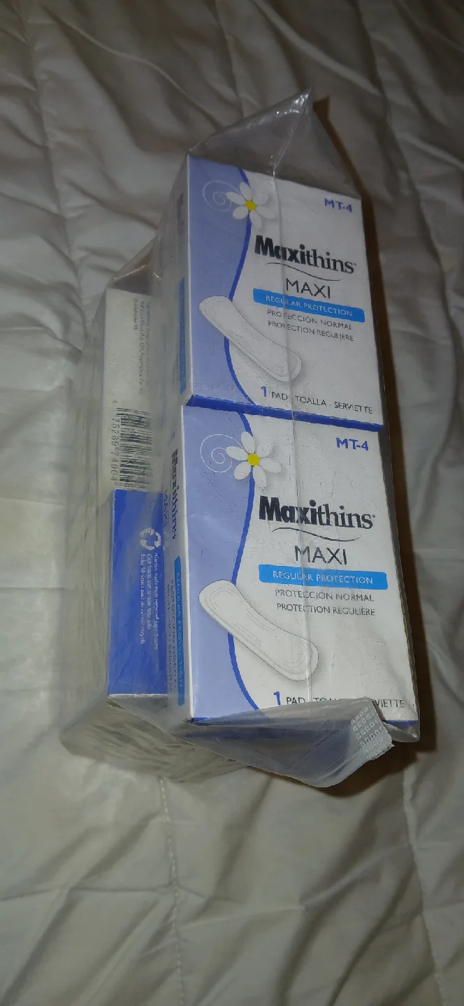 Maxithins MT-4 Maxi Regular Protection Pads (14pcs) image indicator(2)