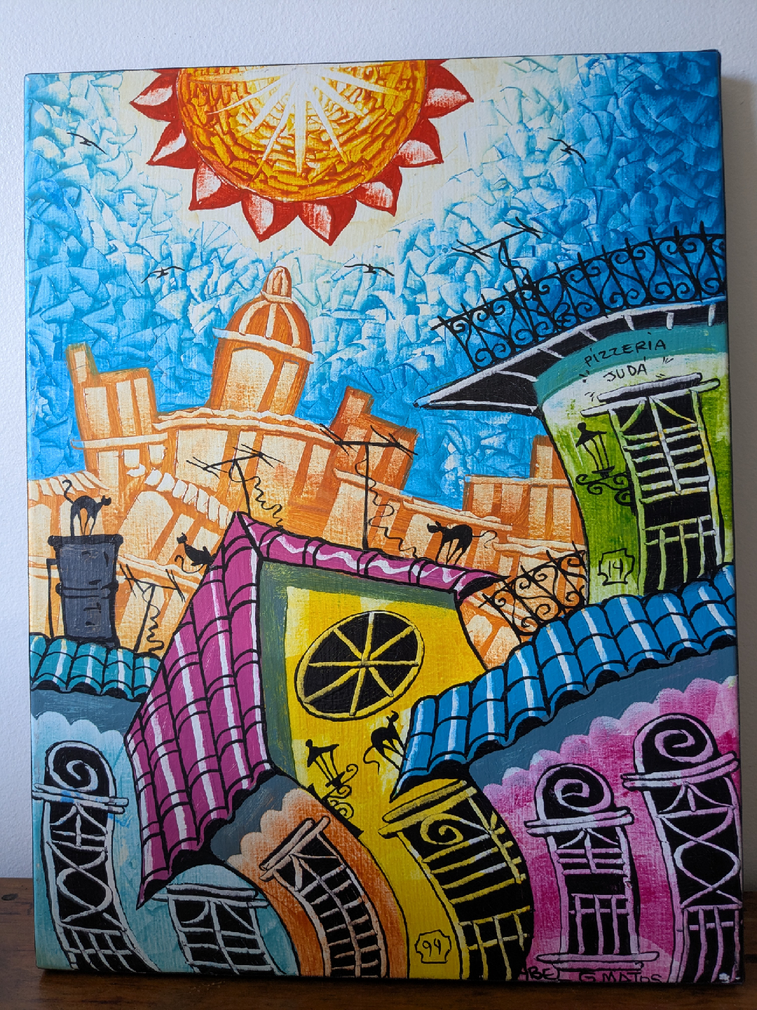 Abel G Matos painting - photo 3