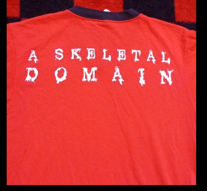 Cannibal Corpse 'A Skeletal Domain' Red T-Shirt - photo 3