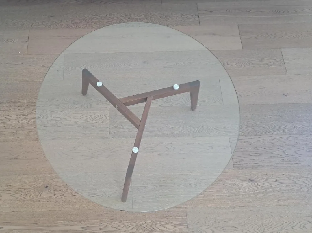 Round Glass Coffee Table image indicator(4)